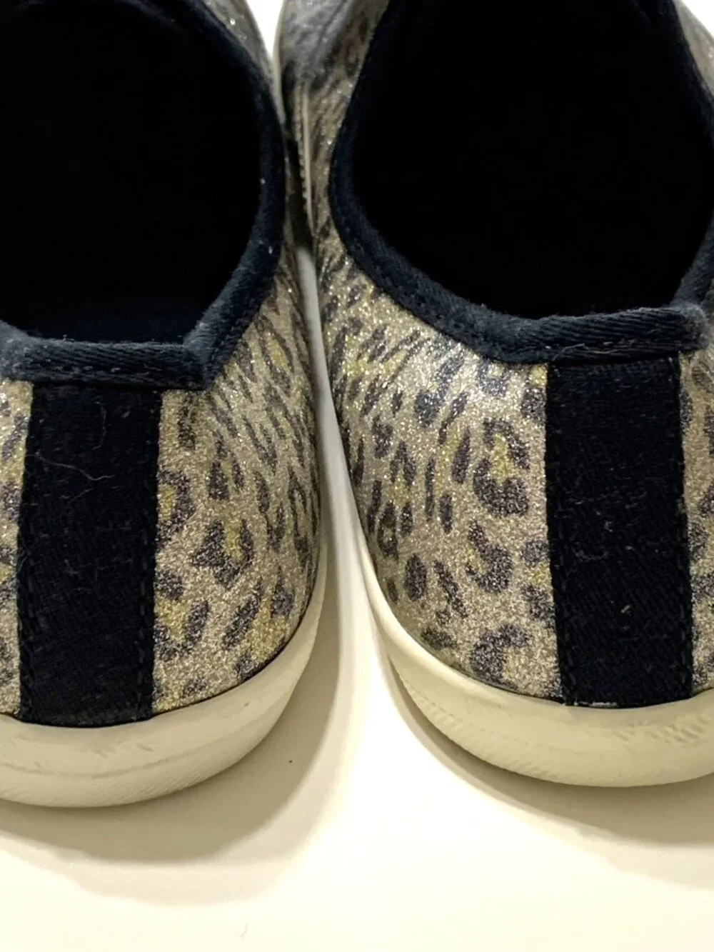 Brand New Children’s Place Leopard Print Girls Flat Shoes Lace Size 5